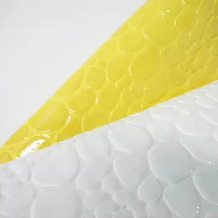 PU Grain Crocodile Leather Embossed Warp Knitted Medium Hardness Fabric Animal Print Artificial Leather For Bag/shoes /handbags